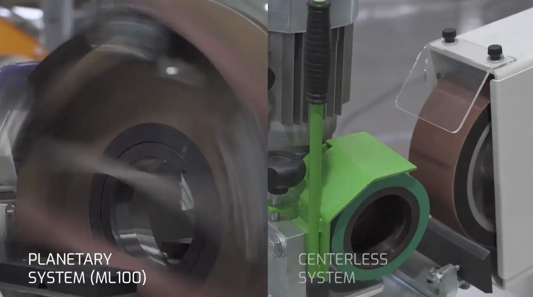 Swiss Rounding System Planetary vs Centerless System - NS Máquinas - Tube Polishing ...